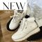 JANA SOFTLINE TEX emelt talpú bézs bakancs 