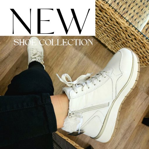 JANA SOFTLINE TEX emelt talpú bézs bakancs 
