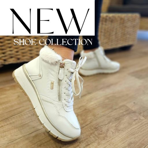 JANA SOFTLINE TEX emelt talpú bézs bakancs 