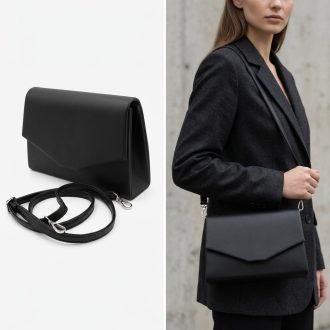 Alkalmi táska fekete 