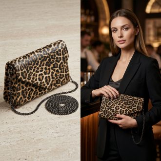 Alkalmi táska ocelot 