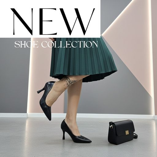 FRANCESCO MILANO PREMIUM meseszép fekete pumps