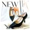 FRANCESCO MILANO PREMIUM meseszép pántos fekete pumps