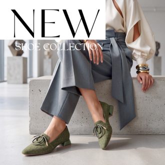   TUTTO BENE SCARPE extravagáns croco mintás olive félcipő 