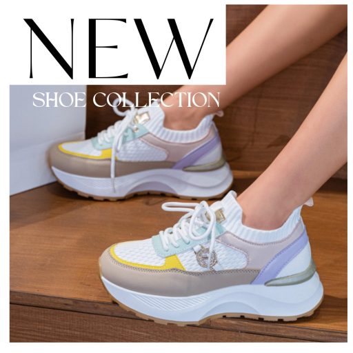 SMILE platform talpas multicolor sneaker 