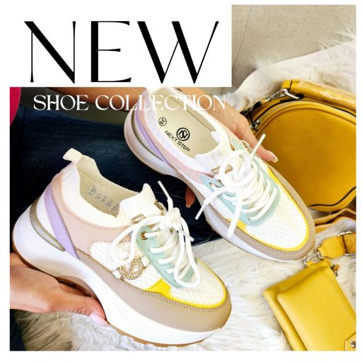 SMILE platform talpas multicolor sneaker 