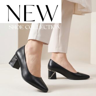 YOL kis sarkas fekete pumps