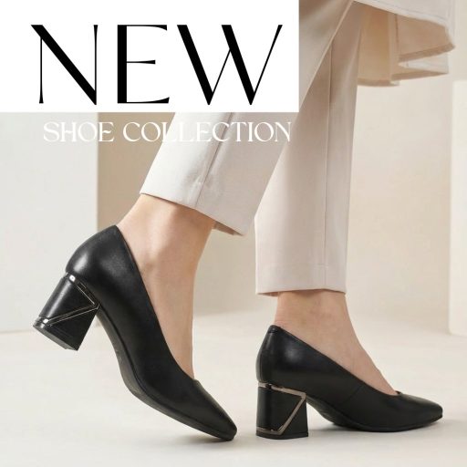 YOL kis sarkas fekete pumps