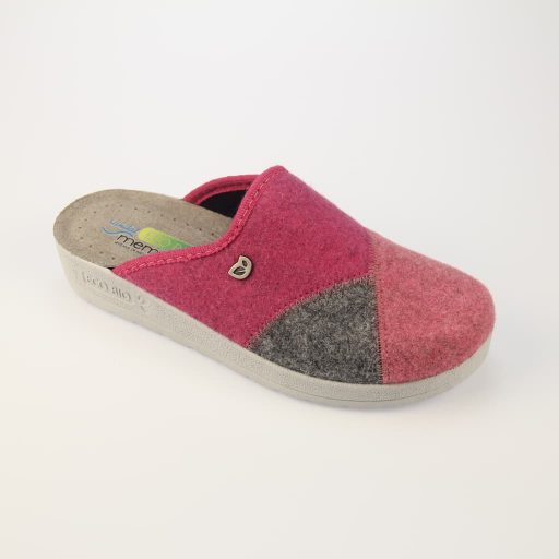 ECO BIO kényelmi pink melegpapucs 