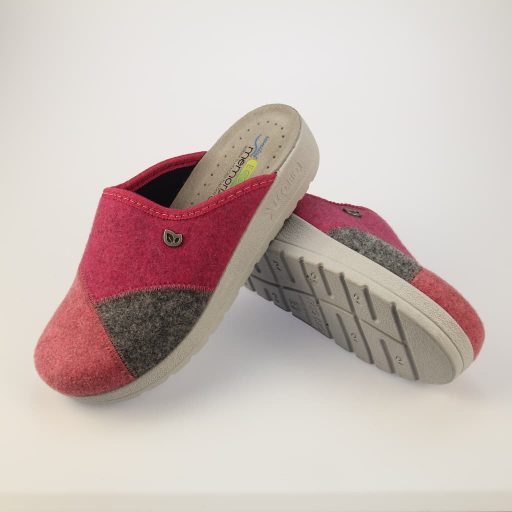 ECO BIO kényelmi pink melegpapucs 