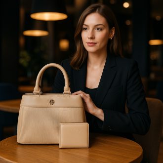   CHRISBELLA DUBAI kézi,- váll,- és oldaltáska elegáns nude+kis méretű pénztárca 