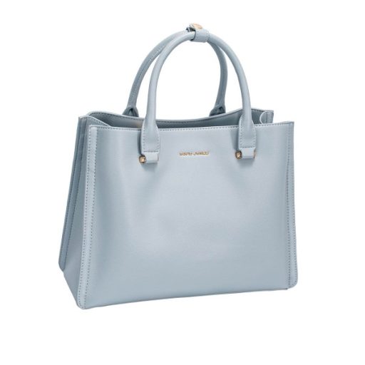 DAVID JONES kézi,- és oldaltáska elegáns világoskék 