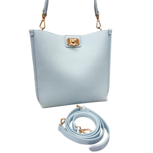 DAVID JONES váll,- és oldaltáska világoskék 