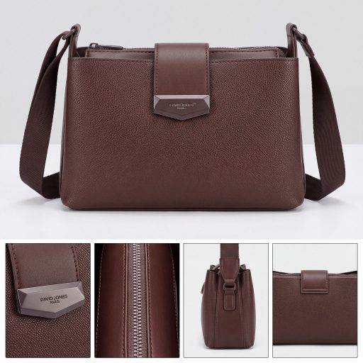DAVID JONES váll,- és oldaltáska sandalwoodbrown