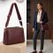 DAVID JONES váll,- és oldaltáska bordeaux 