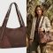 DAVID JONES válltáska sandalwoodbrown