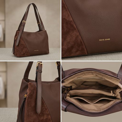 DAVID JONES válltáska sandalwoodbrown