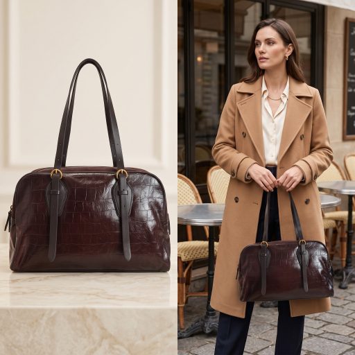 DAVID JONES bowling bag croco mintás puha hot chocolate 