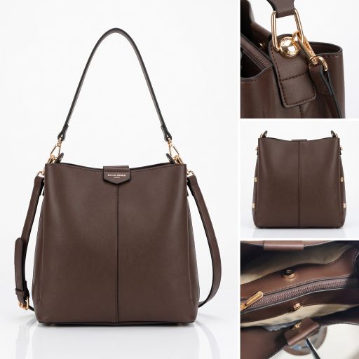 DAVID JONES váll,- és oldaltáska sandalwoodbrown