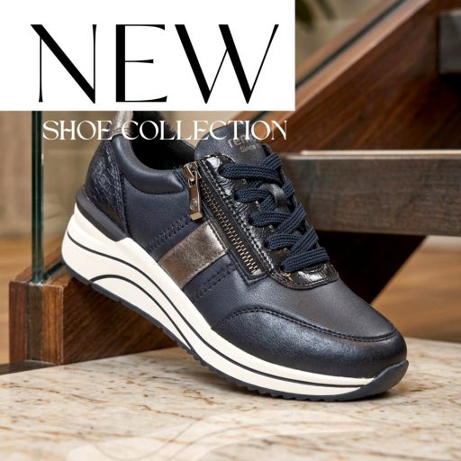 REMONTE emelt talpú navy kényelmi sneaker 