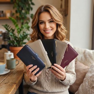 DAVID JONES pénztárca elegáns 