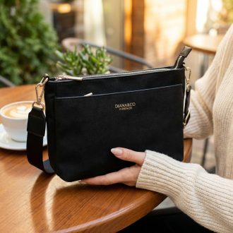 DIANA&CO váll,- és oldaltáska fekete