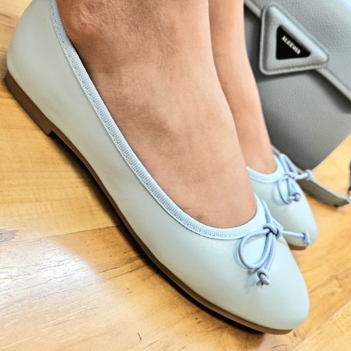 FRANCESCO MILANO PREMIUM masnis babakék balerina