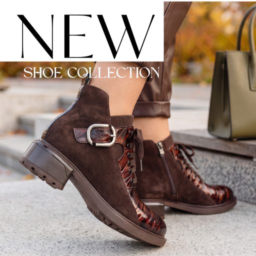 TUTTO BENE SCARPE lakk betétes velúrbőr fűzős bokacsizma 