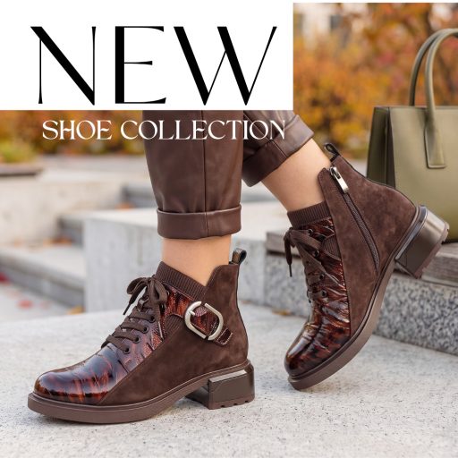 TUTTO BENE SCARPE lakk betétes velúrbőr fűzős bokacsizma 