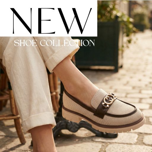 Sea vastag talpú arany díszes bézs loafer 