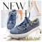 RIEKER platform talpas farmerkék sneaker 