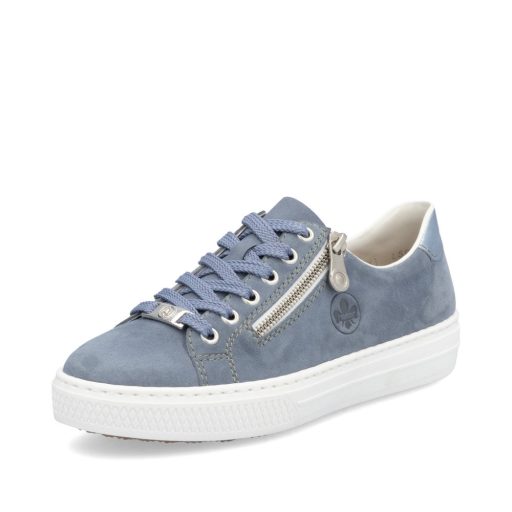 RIEKER platform talpas farmerkék sneaker 