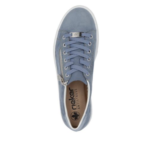 RIEKER platform talpas farmerkék sneaker 