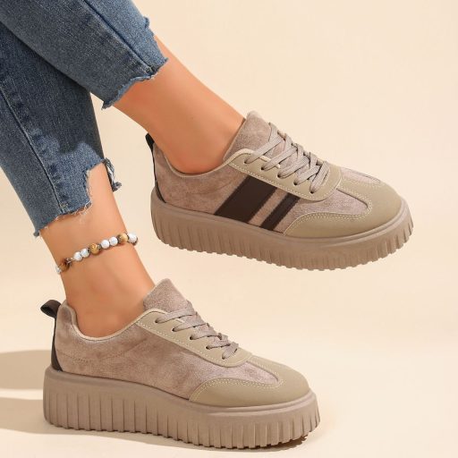 Sea platform talpas barna sneaker 
