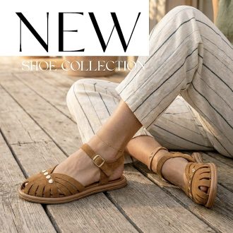 TUTTO BENE SCARPE lapos talpú cognac velúrbőr szandál