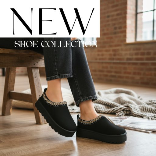 Co platform talpas szőrme béléses fekete klumpa