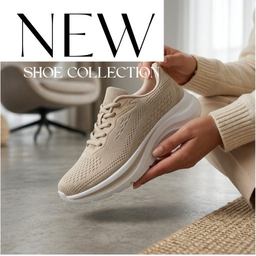 Sea platform talpas bézs kényelmi sneaker 