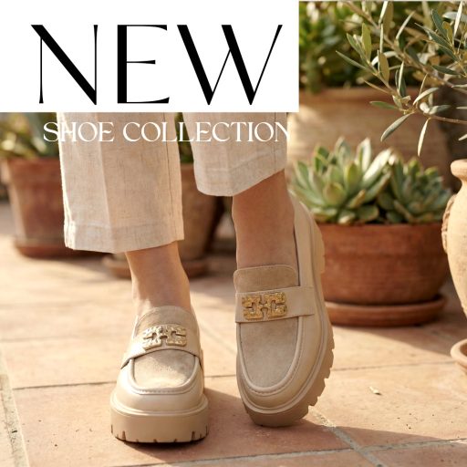 Sea vastag talpú velúr betétes bézs loafer 