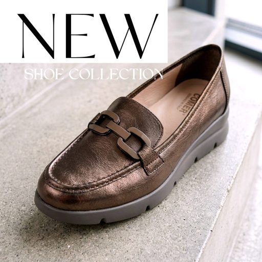 Co emelt talpú pille könnyű fényes bronz slip-on 