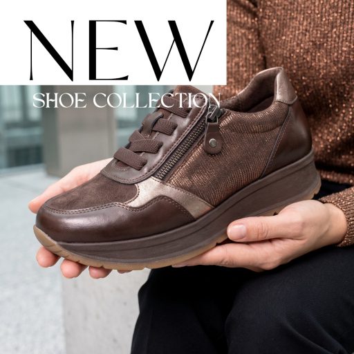 Co emelt talpú rejtett gumifűzős bronz betétes barna sneaker 
