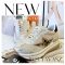 YOL platform talpas leopárd betétes trendi arany sneaker 