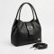 Zellia váll,- és oldaltáska elegáns fekete 
